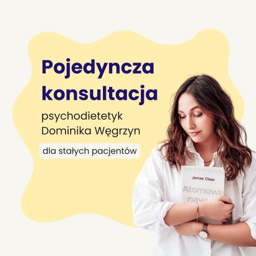 Konsultacja psychodietetyczna dla kobiet z ADHD, które zmagają się z napadami objadania i zajadaniem emocji, insulinoopornością, hashimoto, pcos.
