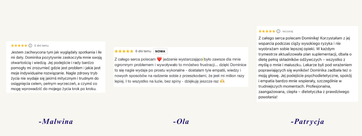opinie psychodietetyk Dominika węgrzyn 