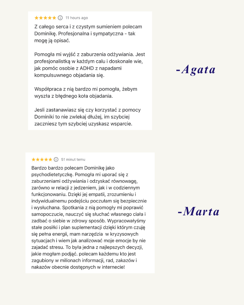 opinie dietetyk harmonia jedzenia