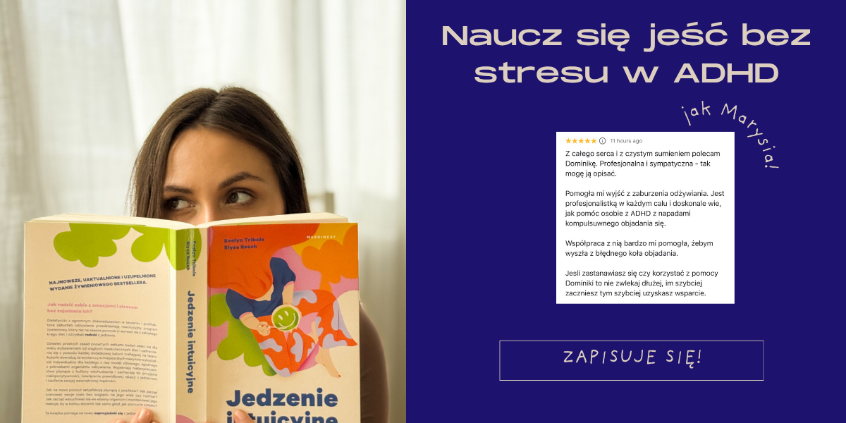 opinie dietetyk ADHD, opinie dietetyk Dominika Węgrzyn
